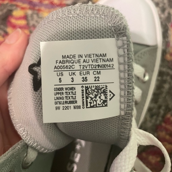 Chuck Taylor All Star Move Platform Seasonal Color, Slate color , size 5 - Picture 4 of 9